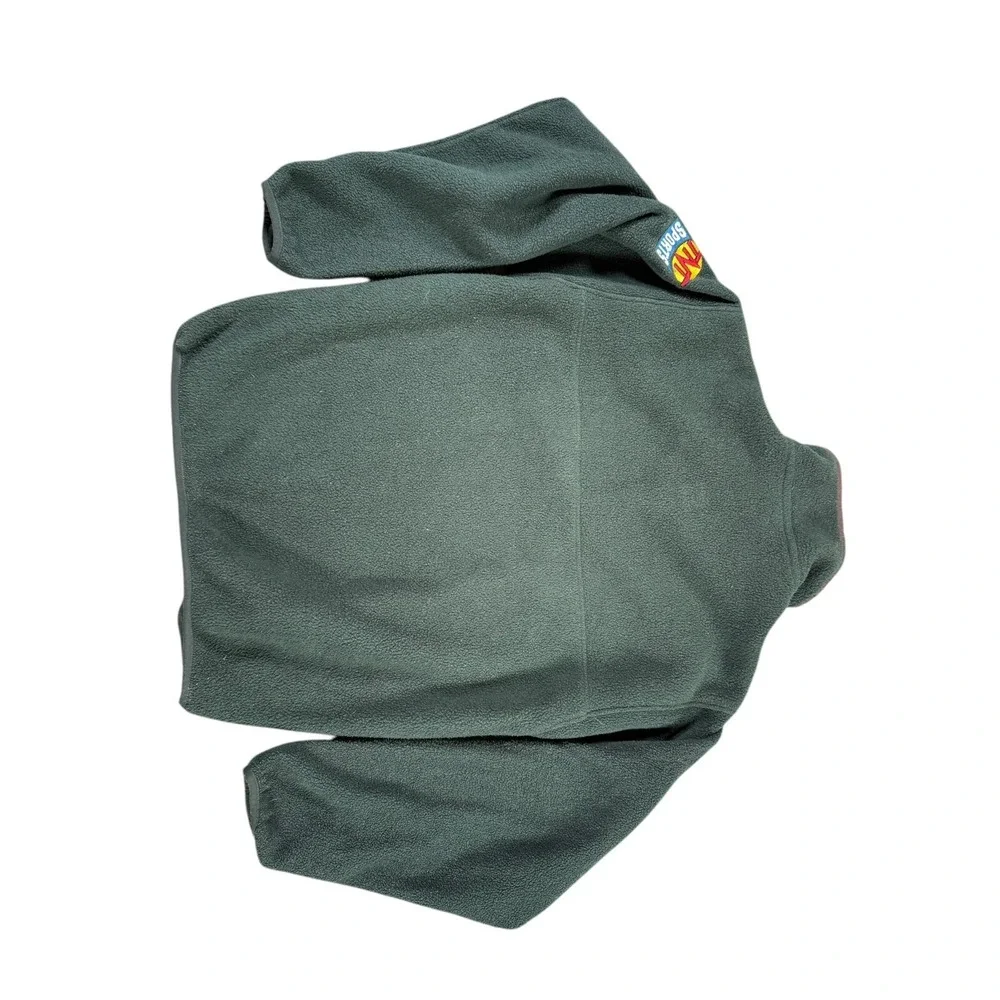 Vintage Patagonia Synchilla Snap Pullover Fleece Jacket Mens‎ Small Green Purple